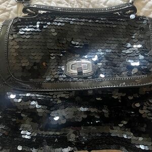 Crossbody handbag, sequin